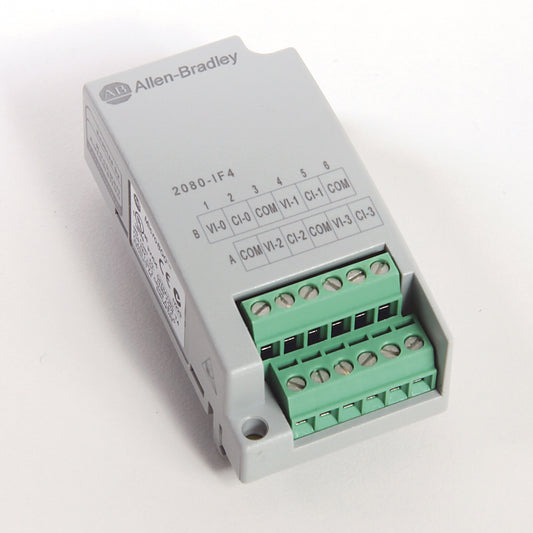 Allen-Bradley 2080-IF4 Micro800 4 Point Analog Input Plug-In 2080IF4