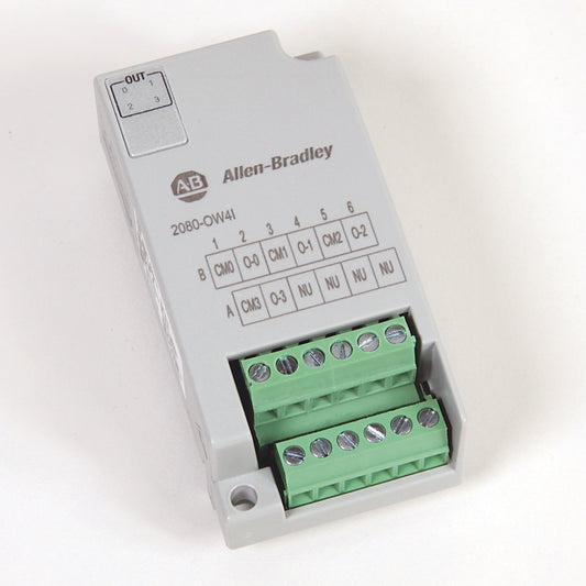 Allen-Bradley 2080-OW4I 4 CH Relay Output 2080OW4I