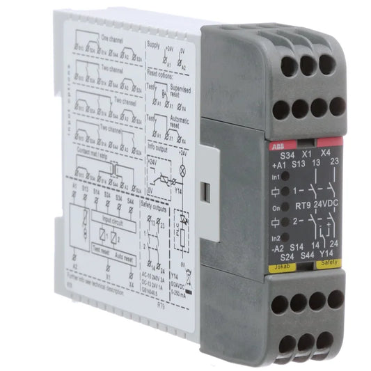 ABB 2TLA010029R0000 Safety Relay RT9 24VDC