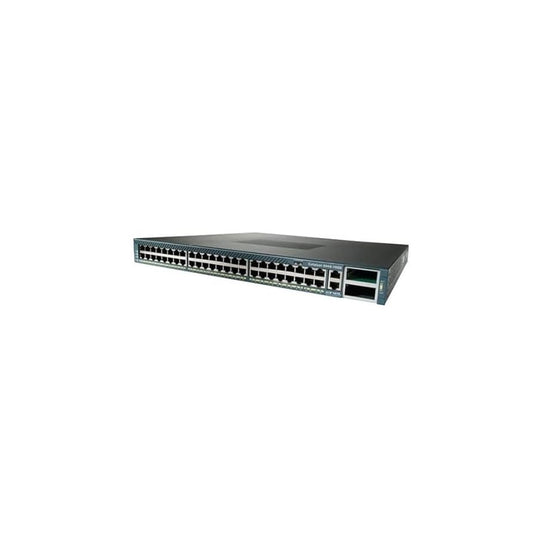 Cisco WS-C4948-10GE-S Cat 4948, IPB s/w 48*10/100/1000 + 2*10GE(X2), 1 AC p/s WSC494810GES