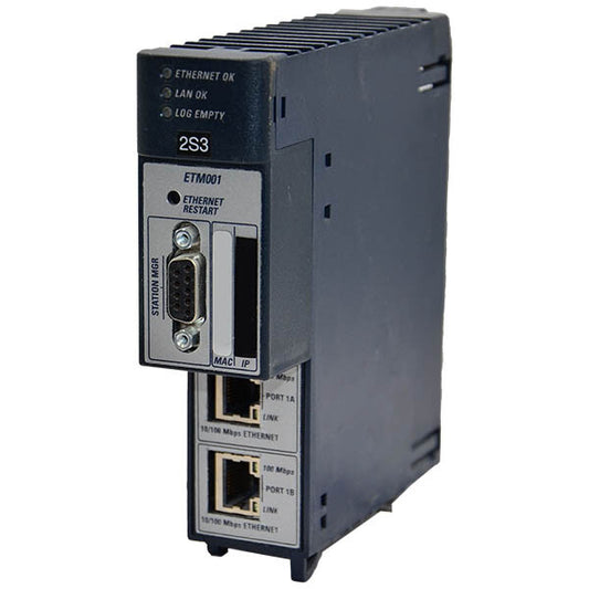 GE Fanuc IC695ETM001-DG RX3i Ethernet Module 10 100MBITS  IC695ETM001DG