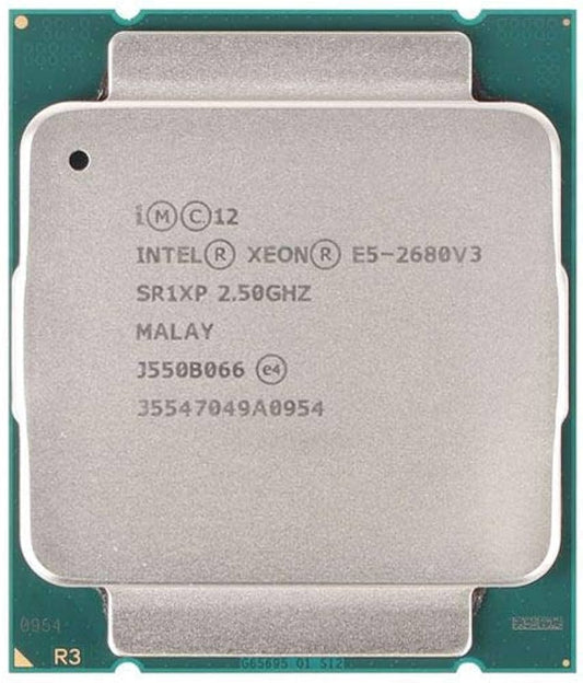 Intel Xeon E5-2680v3 2.5GHz 30MB 9.6GT/s 12 Core FCLGA2011 CPU Processor SR1XP