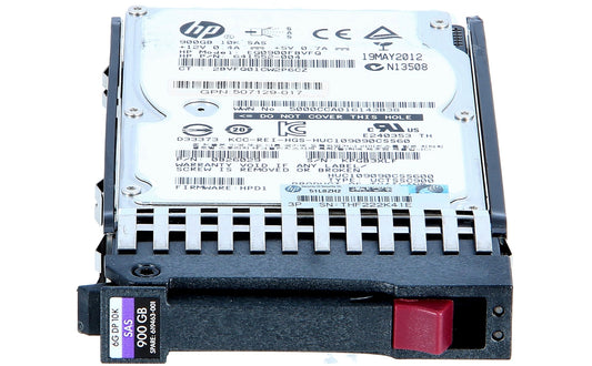 HP 619291-B21 619463-001 HP 900GB 10K SAS 6G 2.5" DP ENT HARD DRIVE HP 619291B21