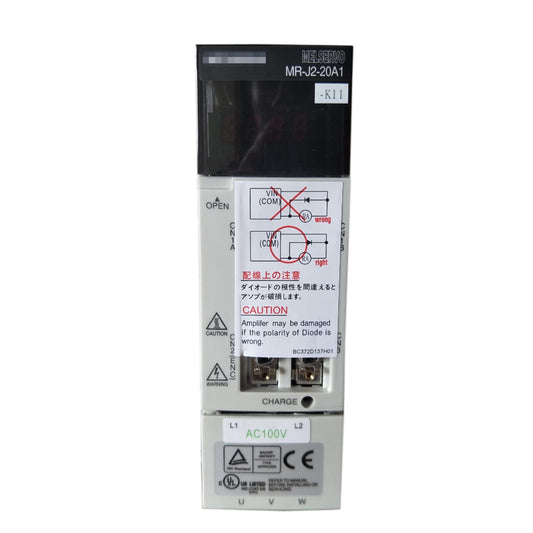 Mitsubishi MR-J2-20A1-K11 AC Servo Drive MRJ220A1K11