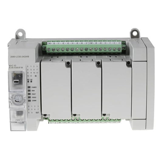 Allen-Bradley 2080-LC50-24QWB 24 I/O EtherNet/IP Controller 2080LC5024QWB
