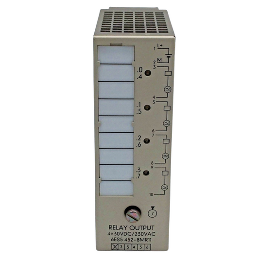 Siemens 6ES5 452-8MR11 Simatic S5 Output Module 6ES54528MR11