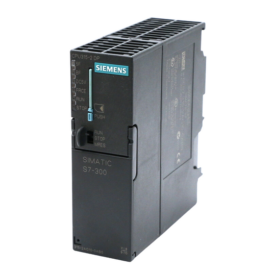 Siemens 6ES7 315-2AG10-0AB0 6ES7315-2AG10-0AB0 6ES73152AG100AB0
