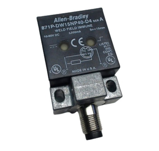 Allen Bradley 871P-DW15NP40-D4 Inductive Proximity Sensor