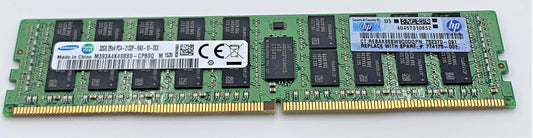 HP 728629-B21 774175-001 752370-091 HPE 32GB 2RX4 PC4-2133P DDR4 REG HP F/S  728629B21