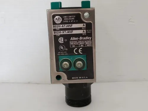ALLEN BRADLEY 802M-XTJ4NF LIMIT SWITCH BODY 120V AC 802MXTJ4NF
