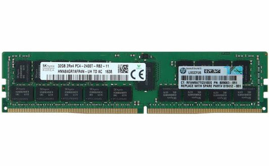 HPE 805351-B21 819412-001 855507-091 809083-091 HPE 32GB 2RX4 PC4-2400T HPE 805351B21