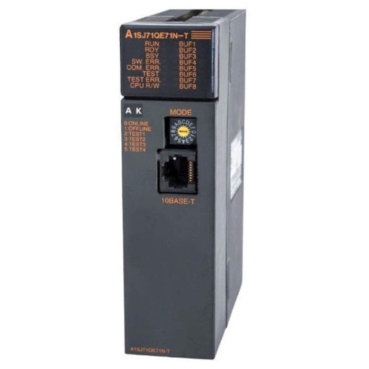 Mitsubishi Programmable Logic Controller A1SJ71QE71N-T ETHERNET 10BASE-T CPU