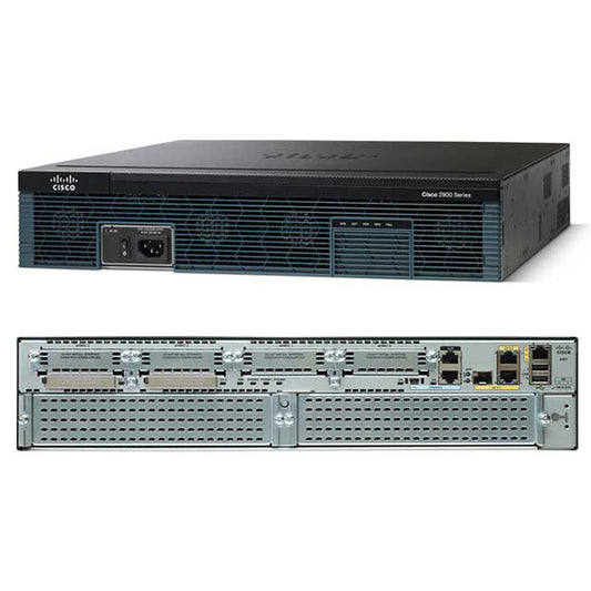 Cisco C2951-VSEC/K9 2951 Voice Sec. Bundle, PVDM3-32, UC&SEC Lic, FL-CUBE5 C2951VSEC/K9