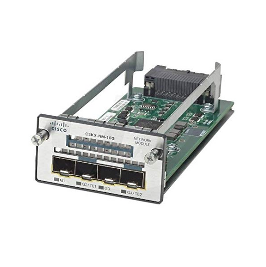 Cisco C3KX-NM-10G 2 x 10GbE port SFP SFP+ Network Module for 3560X 3750