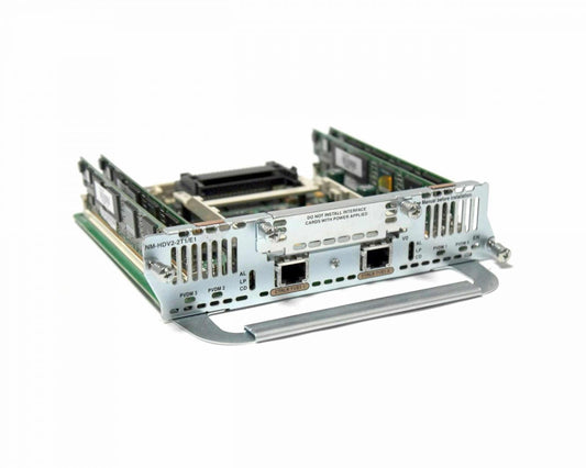 Cisco NM-HDV2-2T1/E1 2-Port T1/E1 High-Density Voice Network Module 3825 3845 NMHDV22T1/E1
