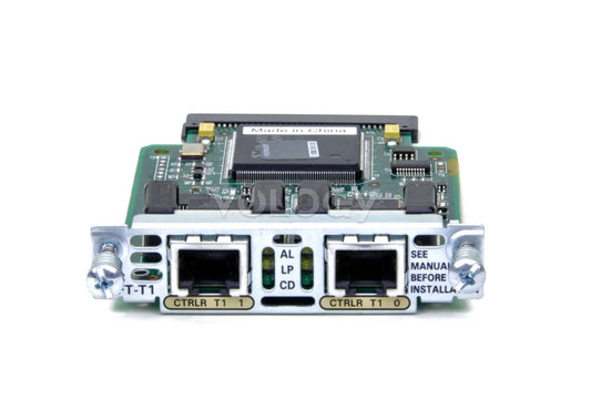 Cisco 2811 Router with AIM-CUE, VWIC-2MFT-T1, PVDM2-32, Voice Router VWIC2MFTT