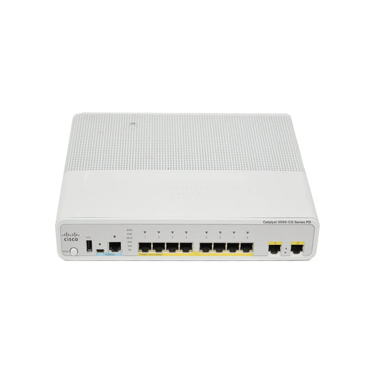 Cisco WS-C3560CPD-8PT-S - Catalyst 3560C PD PSE Switch 8 GE PoE 1 YEAR WARRANTY WSC3560CPD8PTS