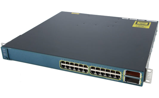 Cisco WS-C3560E-24TD-S 24 Port Gigabit Switch TenGIG 15.0 IOS WSC3560E24TDS