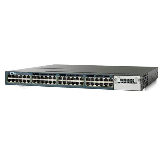 Cisco WS-C3560X-48PF-E • 48-Port PoE+ Gigabit Switch1 YEA 1x C3KX-PWR-1100WAC WSC3560X48PFE