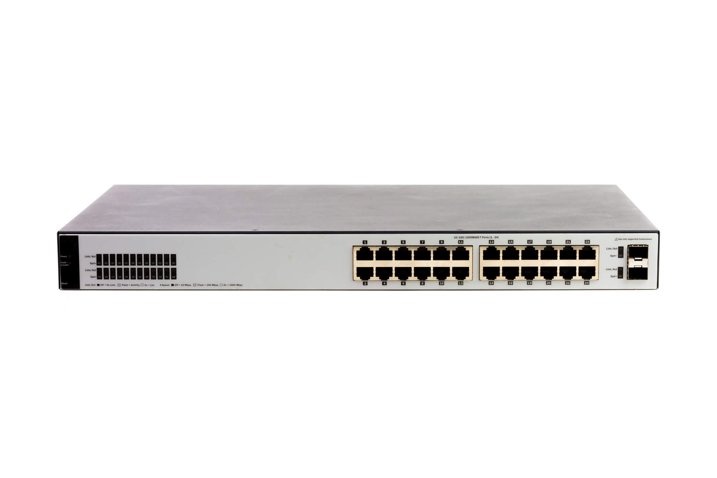 Cisco WS-C3750X-24T-E 24-Port Gigabit 3750X Switch w/ AC Power - IPSERVICE LICENCE WSC3750X24TE