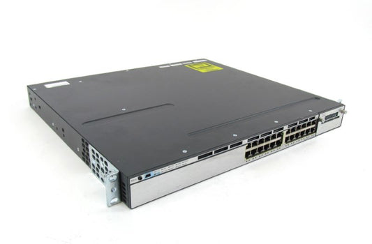Cisco WS-C3750X-24T-L 24-Port Gigabit 3750X Switch with AC Power WSC3750X24TL