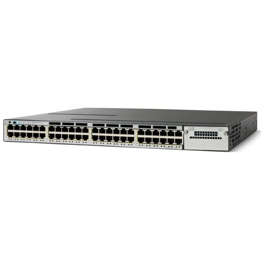 Cisco WS-C3750X-48P-L • 48-Port PoE+ Gigabit Switch1 YEA 1x C3KX-PWR-715WAC WSC3750X48PL