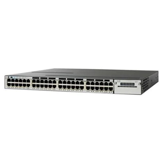 Cisco WS-C3850-48F-E 3850 Series Switch With C3850-NM-4-1G and Single Power Supply Cisco WSC385048FE