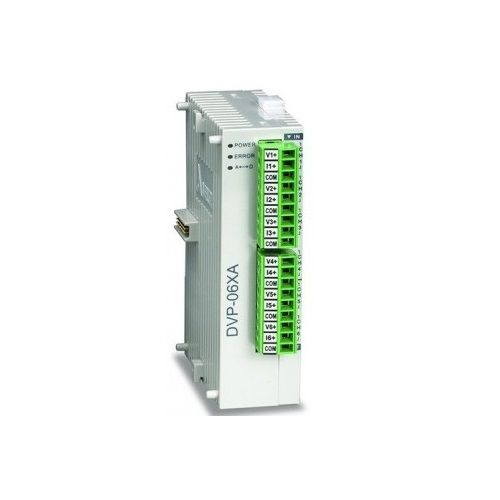 Delta DVP06XA-S PLC Extension Module DVP06XAS