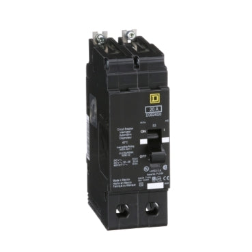NEW SQUARE D EGB24020 20 AMP BOLT-ON CIRCUIT BREAKER 2 POLE 480Y/277 VAC