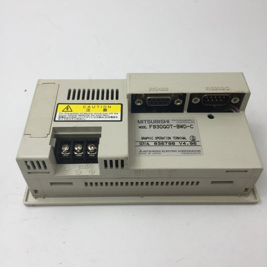 Mitsubishi F930GOT-BWD-C HMI Touch Screen Operator Panel Interface Terminal F930GOTBWDC