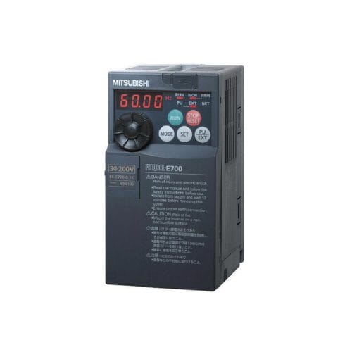 Mitsubishi FR-E720-0.2K 3 PHASE FREQUENCY INVERTER PLC MODULE FRE7200.2K