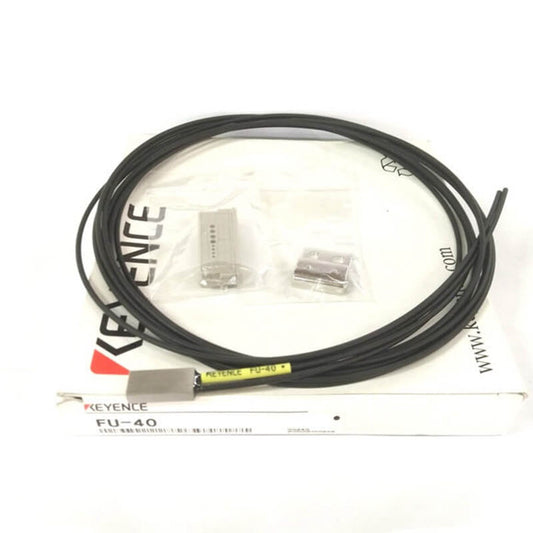 KEYENCE FU-40 2 METER FIBER OPTIC SENSOR FU40