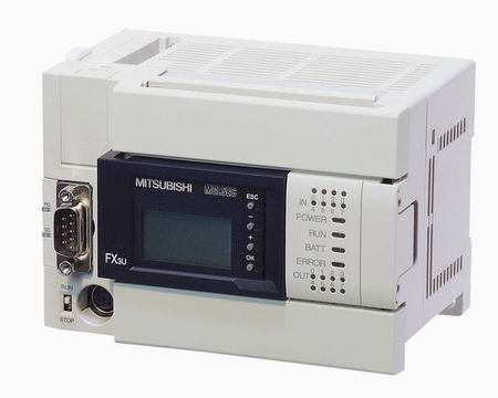 Mitsubishi FX3U-80MT/DS VARIABLE FREQUENCY DRIVE BASE UNIT PLC MODULE  FX3U80MT/DS