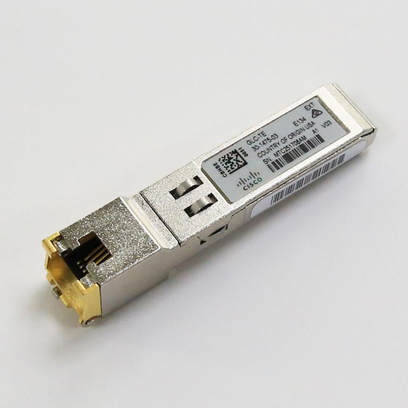 Cisco GLC-TE 100M RJ45 SFP Gigabit Ethernet Optical Transducer Module GLCTE