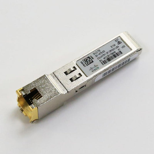 Cisco GLC-TE 100M RJ45 SFP Gigabit Ethernet Optical Transducer Module GLCTE