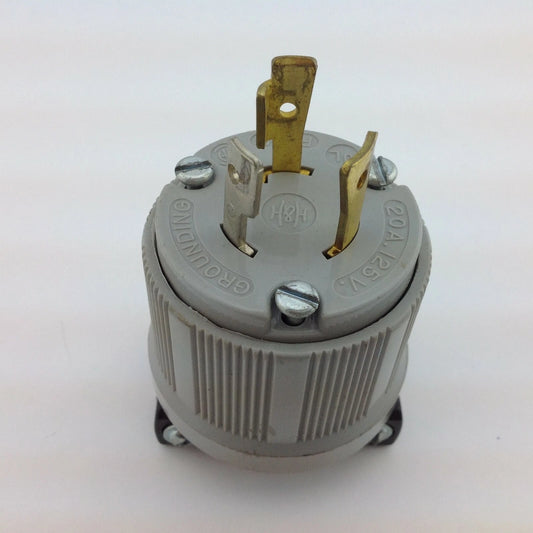 H&H 20A 125 250V Grounding Socket