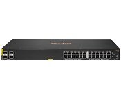 HPE Aruba 6100 24G Class4 PoE 4SFP+ switch 28 ports managed P/N: JL677A