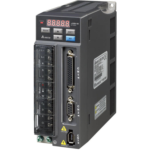 Delta ASD-B2-0121-B + ECMA-C20401GS PLC 100W Servo SYSTEM DRIVE MOTOR