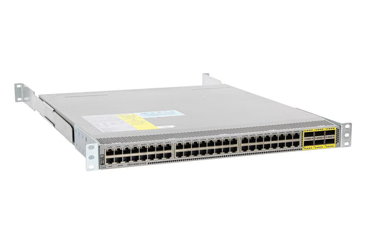 Cisco Nexus N3K-C3172TQ-10GT 3172TQ 48x 10GbE + 6x 40Gb QSFP+ Port 1U Switch N3KC3172TQ10GT