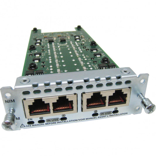 Cisco NIM-4E/M 4-Port E/M Network Interface Module NIM4E/M