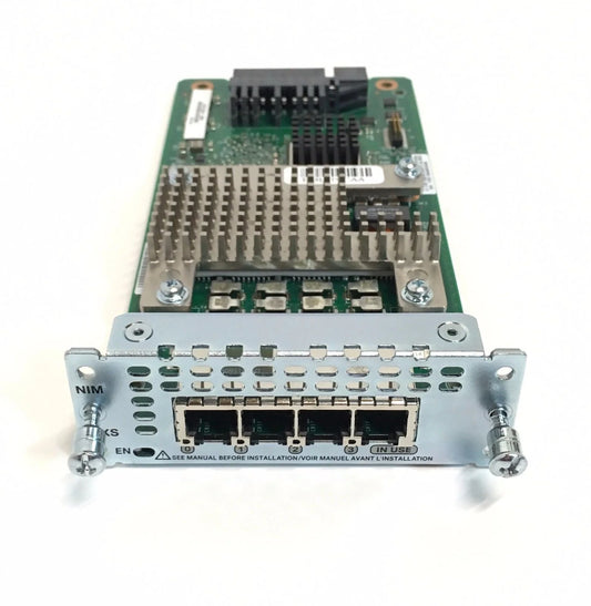 Cisco NIM-4FXS 4-port Network Interface Module - FXS for ISR 4000 Series Routers NIM4FXS