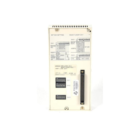 Omron C120-LK201-EV1 HOST LINK UNIT PLC COMMUNICATION MODULE C120LK201EV1