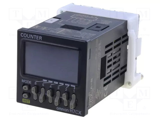 Omron H7CX-A-N (H7CXAN) 100-240VAC Multifunction Preset Counter H7CXAN
