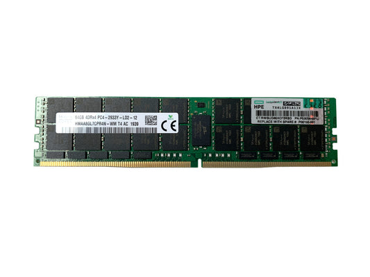 HPE P00926-B21 P06190-001 P03054-091  64GB 4Rx4 DDR4-2933Y-L Smart Mem HPE