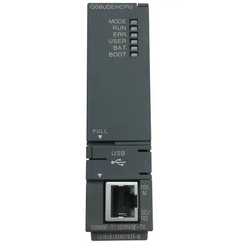 Mitsubishi CPU UNIT Q06UDEHCPU 60k step memory Ethernet enabled