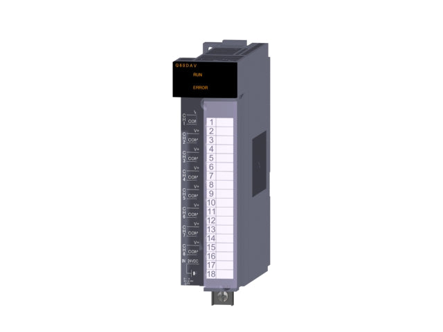 Mitsubishi Q68DAV 8-Channel Digital-Analog Converter Output Module Q68DAV