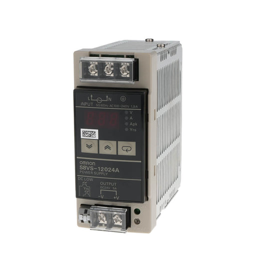 Omron S8VS-12024A DC Power Supply 24VDC 5A 50/60Hz S8VS12024A