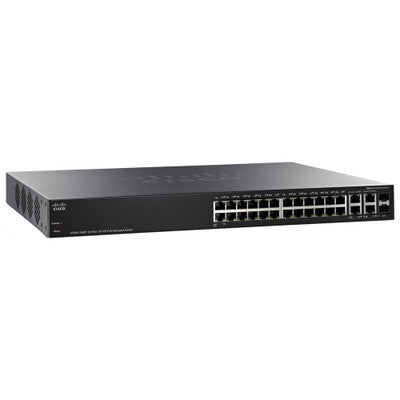 Cisco SF300-24PP 24-Port 10/100 PoE+ Managed Switch SF30024PP
