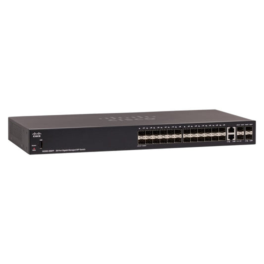 Cisco SG350-28SFP-K9 Managed Switch 24 Gigabit Ethernet SFP SG35028SFPK9