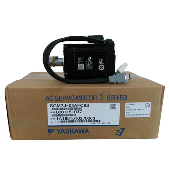 Yaskawa SGM7J-08AFC6S Servo Motor SGM7J08AFC6S